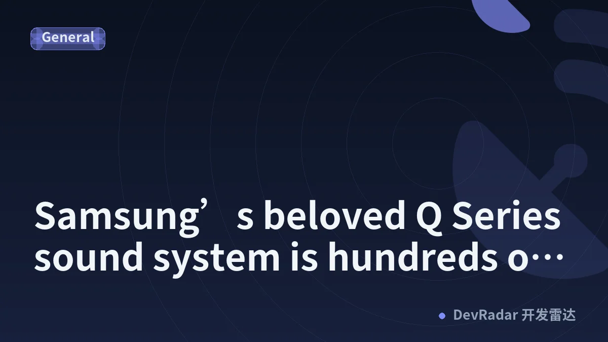 Samsung’s beloved Q Series sound system is hundreds off for Labor Day