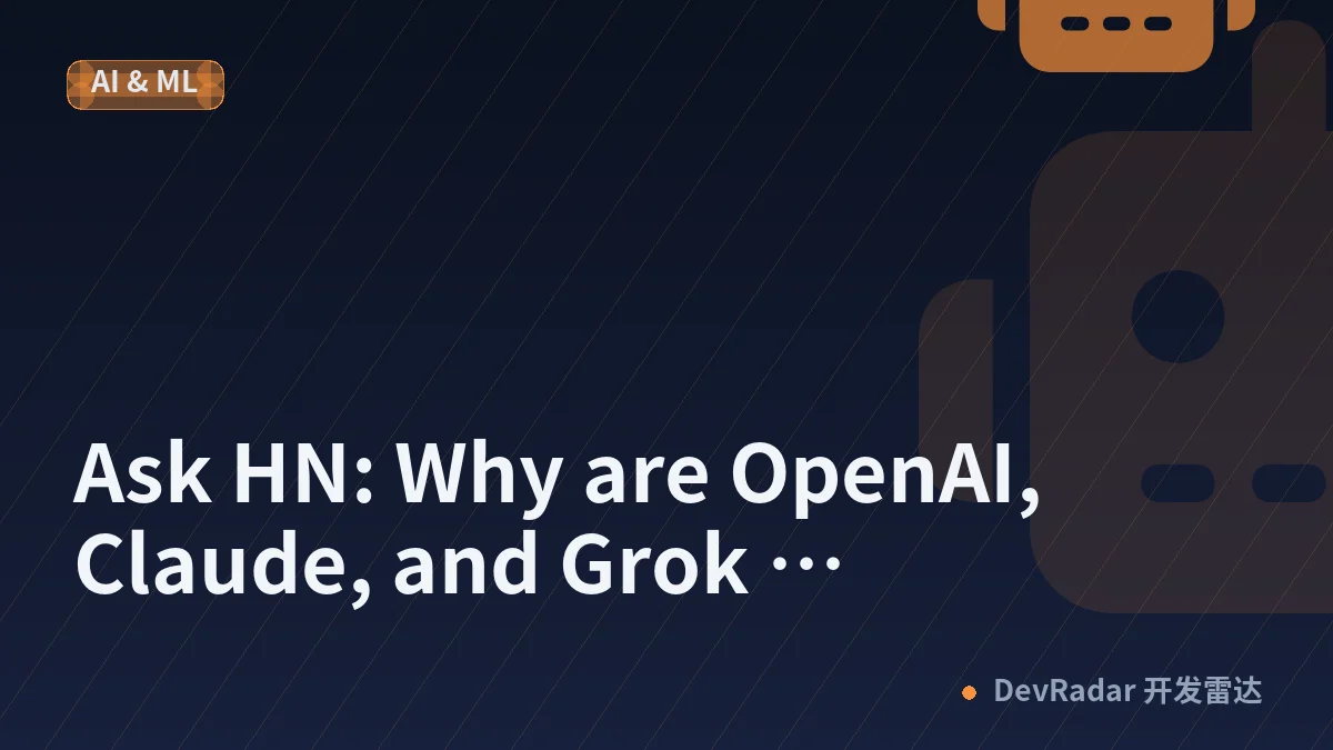 Ask HN: Why are OpenAI, Claude, and Grok simultaneously down? Coincidence?
