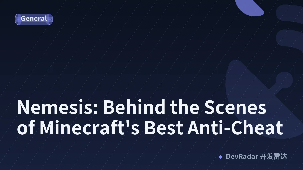 Nemesis: Behind the Scenes of Minecraft's Best Anti-Cheat