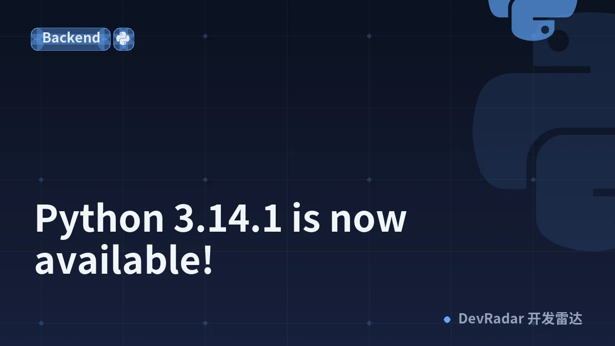 Python 3.14.1 is now available!
