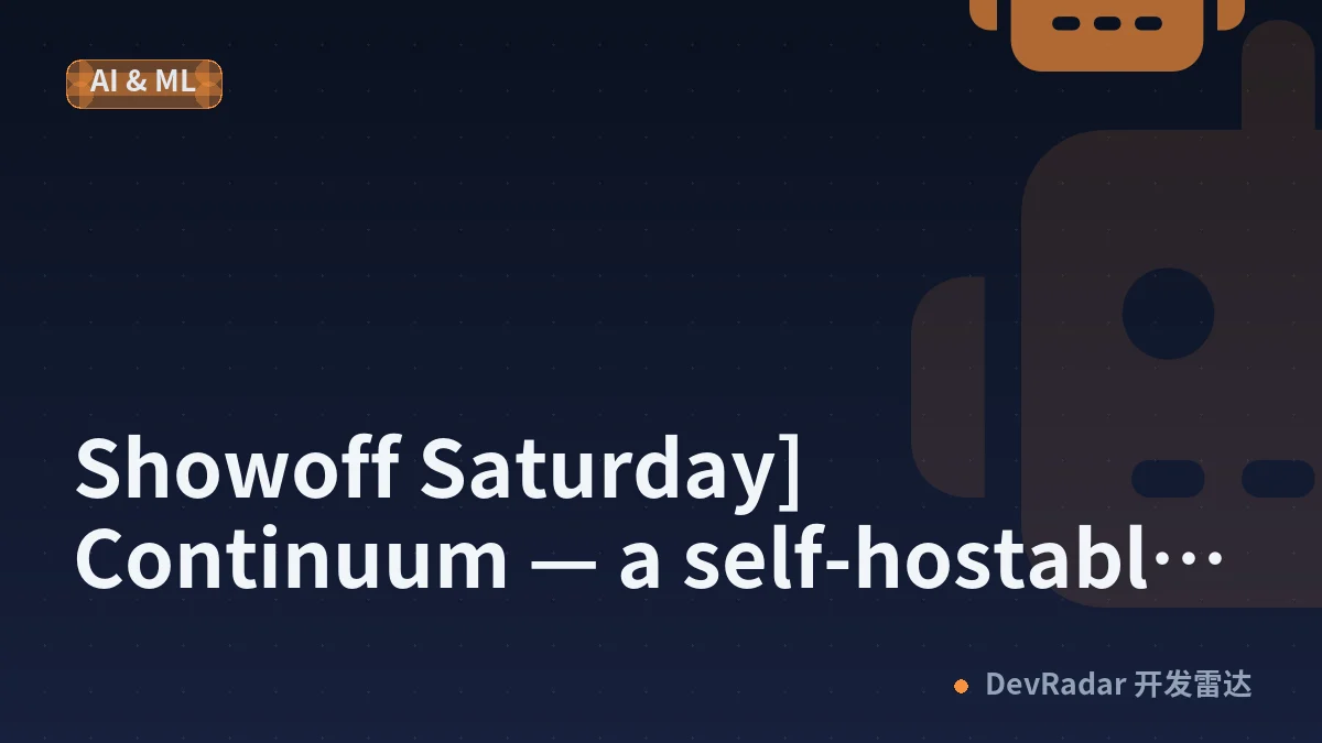 [Showoff Saturday] Continuum — a self-hostable personal dashboard that lets you manage expenses, movies, books, investments and subscriptions through ChatGPT