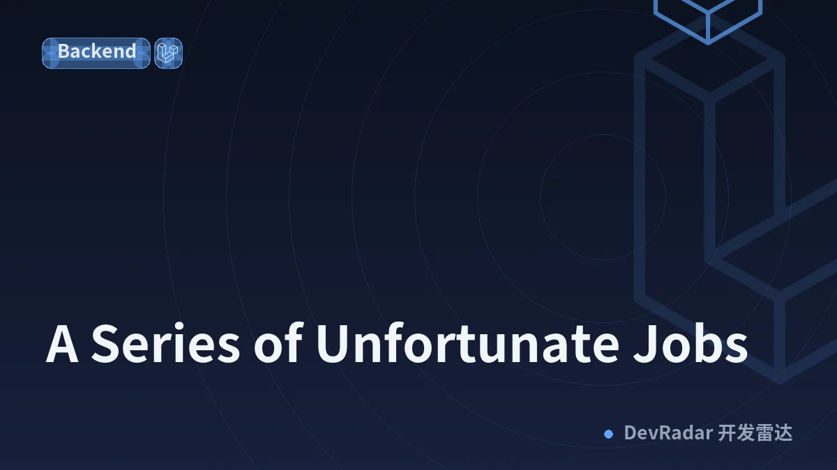 A Series of Unfortunate Jobs