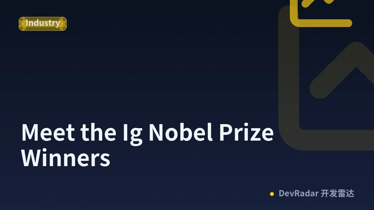 Meet the Ig Nobel Prize Winners