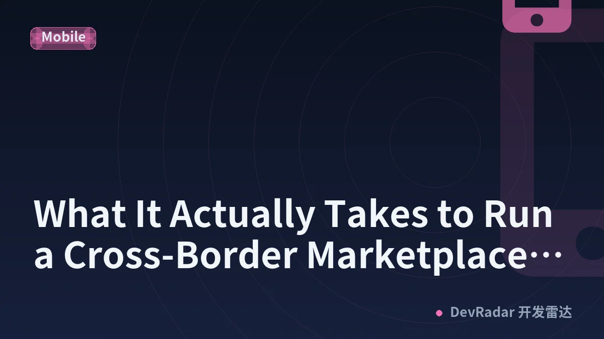 What It Actually Takes to Run a Cross-Border Marketplace: Six Years of Shpper