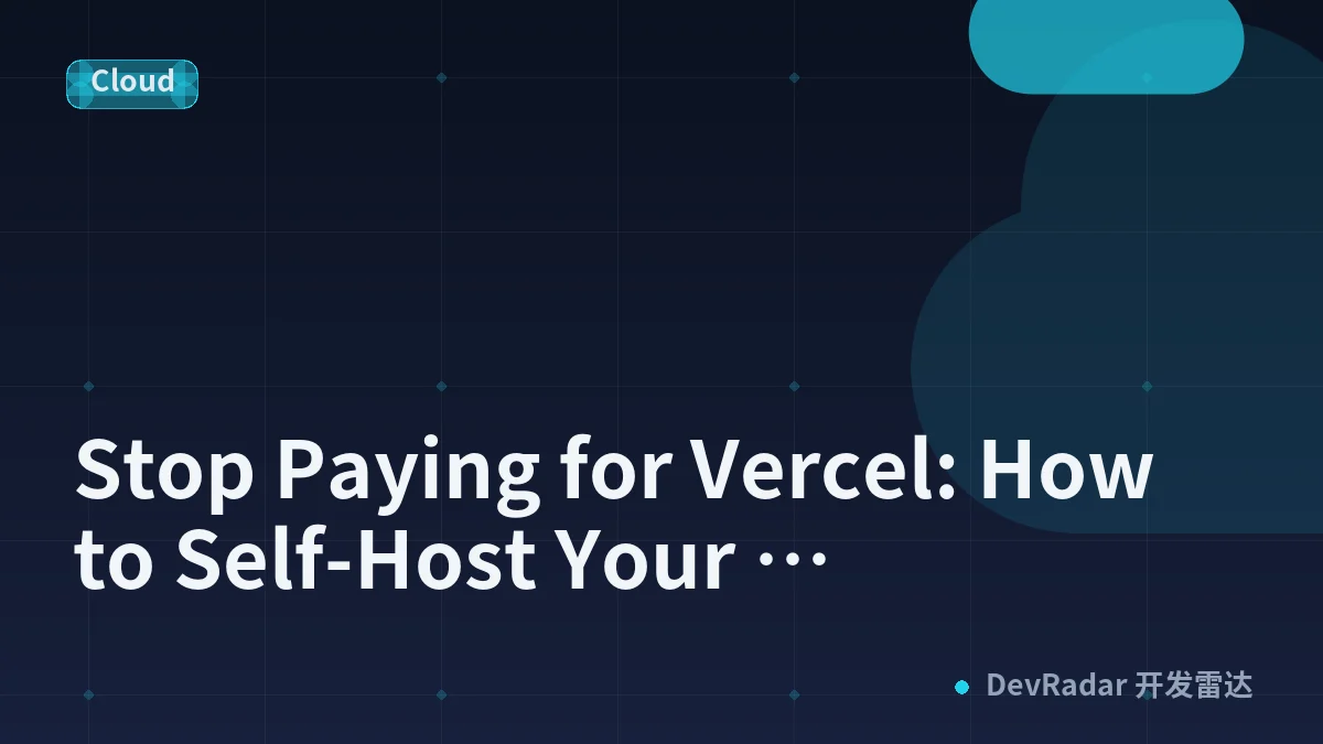 Stop Paying for Vercel: How to Self-Host Your Deployments on a VPS and Keep the Same Workflow