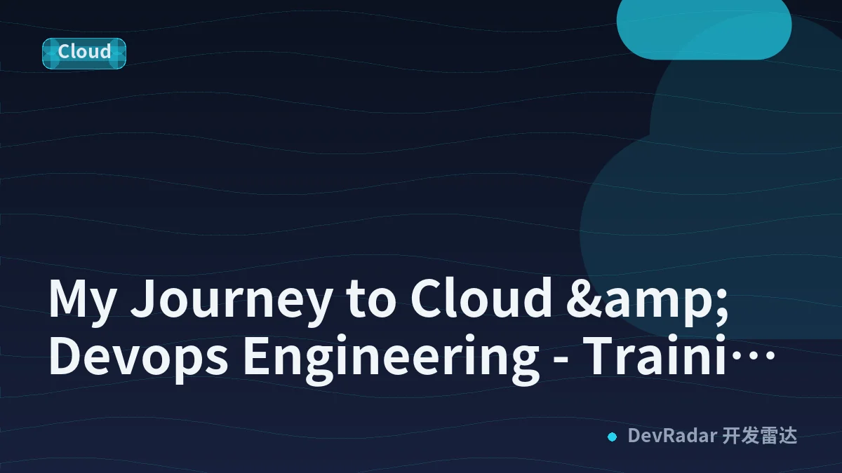 My Journey to Cloud &amp; Devops Engineering - Training Assignment 1