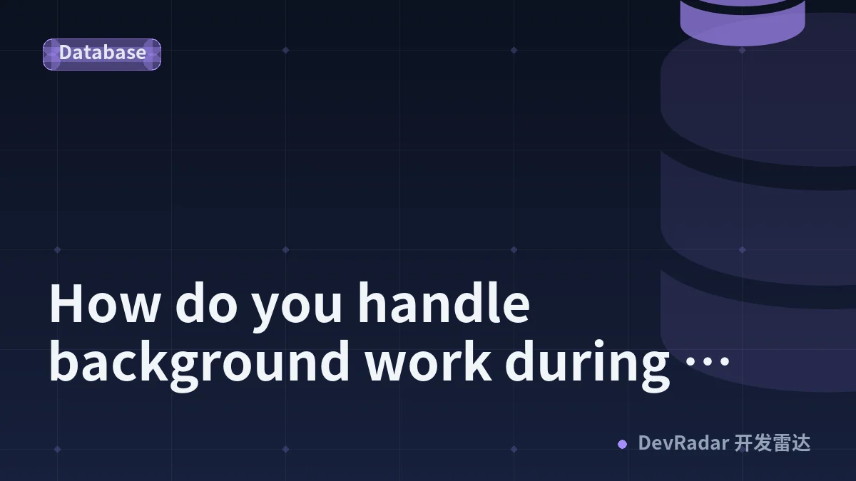 How do you handle background work during graceful shutdown in a small Go service?
