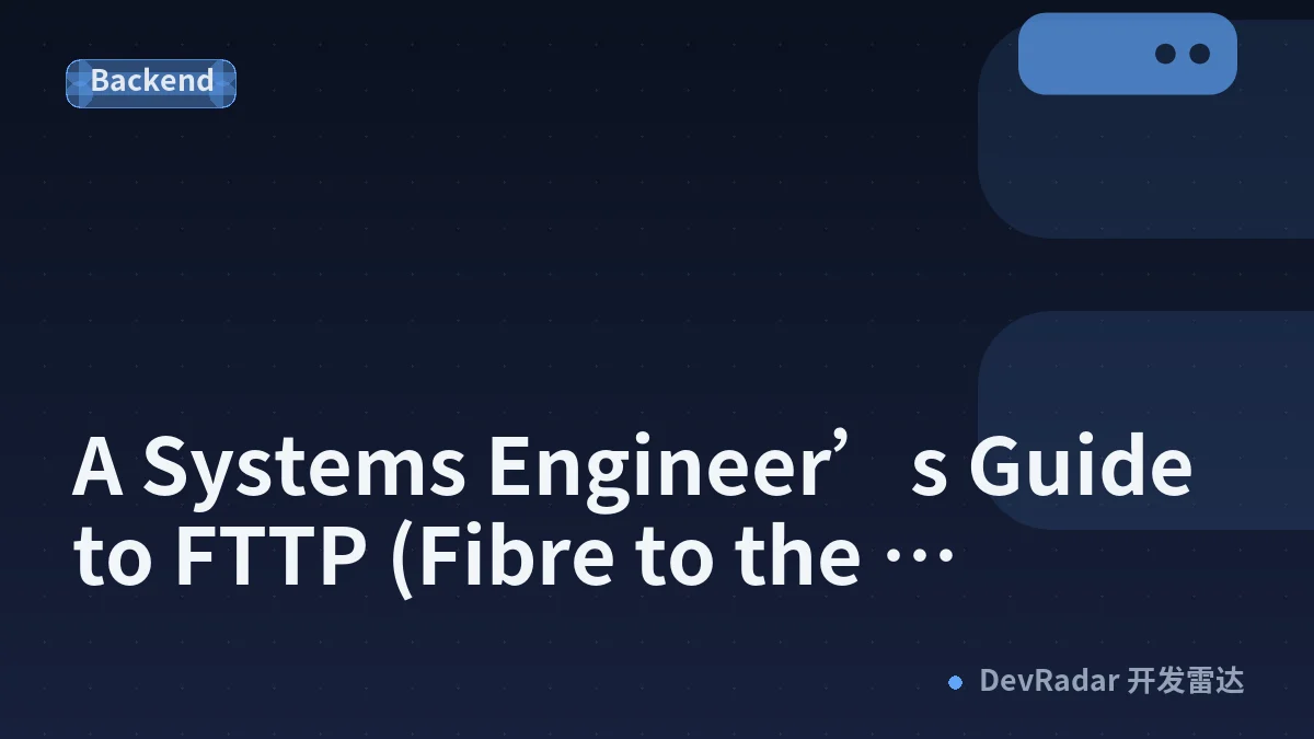 A Systems Engineer’s Guide to FTTP (Fibre to the Premises) Latency Baselines