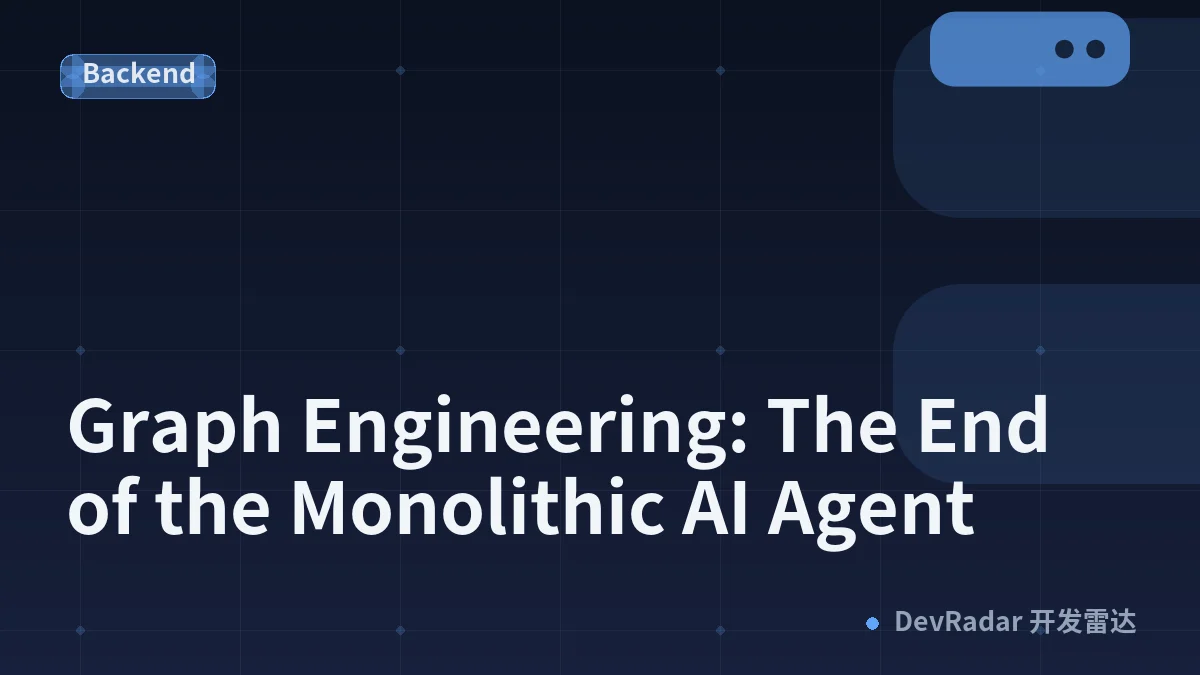 Graph Engineering: The End of the Monolithic AI Agent