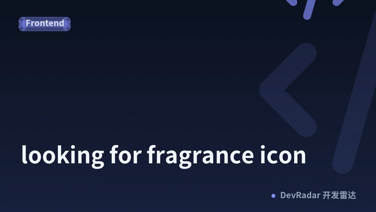 looking for fragrance icon