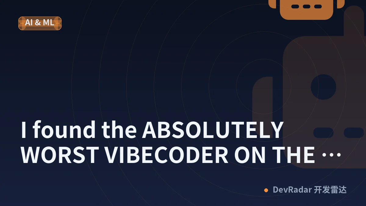 I found the ABSOLUTELY WORST VIBECODER ON THE WHOLE INTERNET 😭 :D