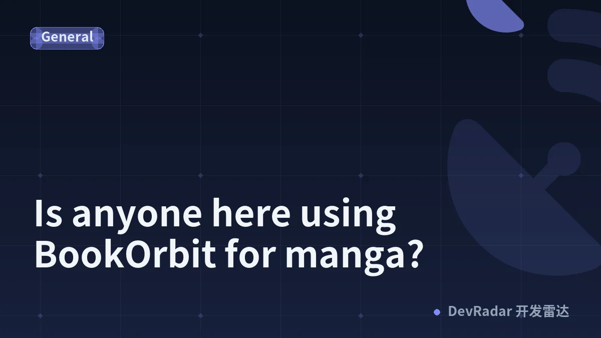 Is anyone here using BookOrbit for manga?