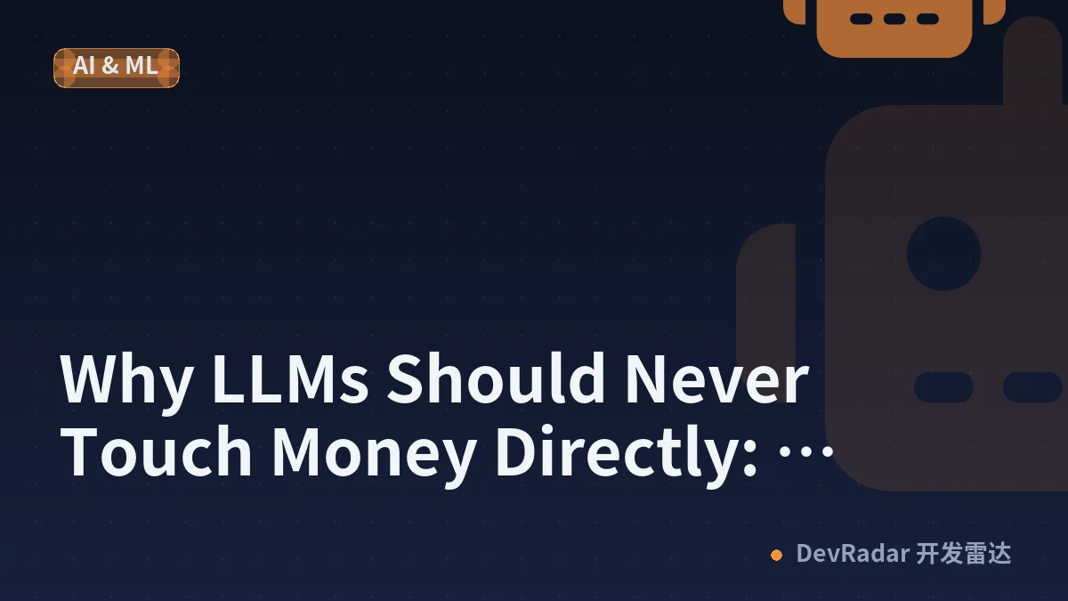 Why LLMs Should Never Touch Money Directly: Building an AI Payment Recovery Agent Solo