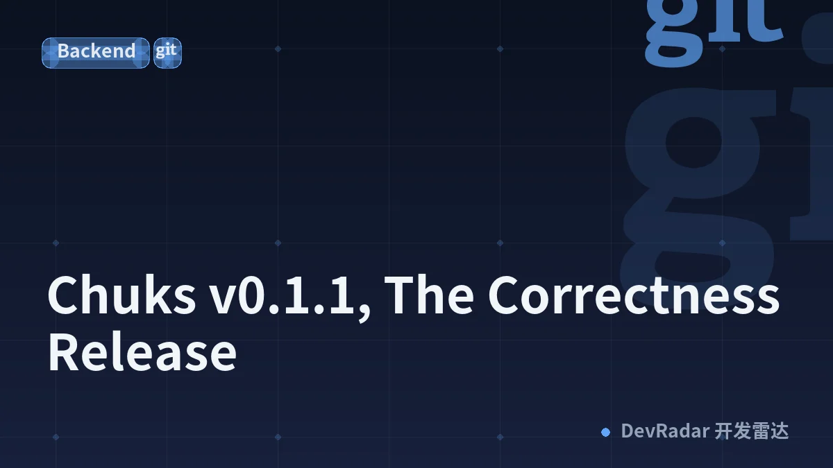 Chuks v0.1.1, The Correctness Release