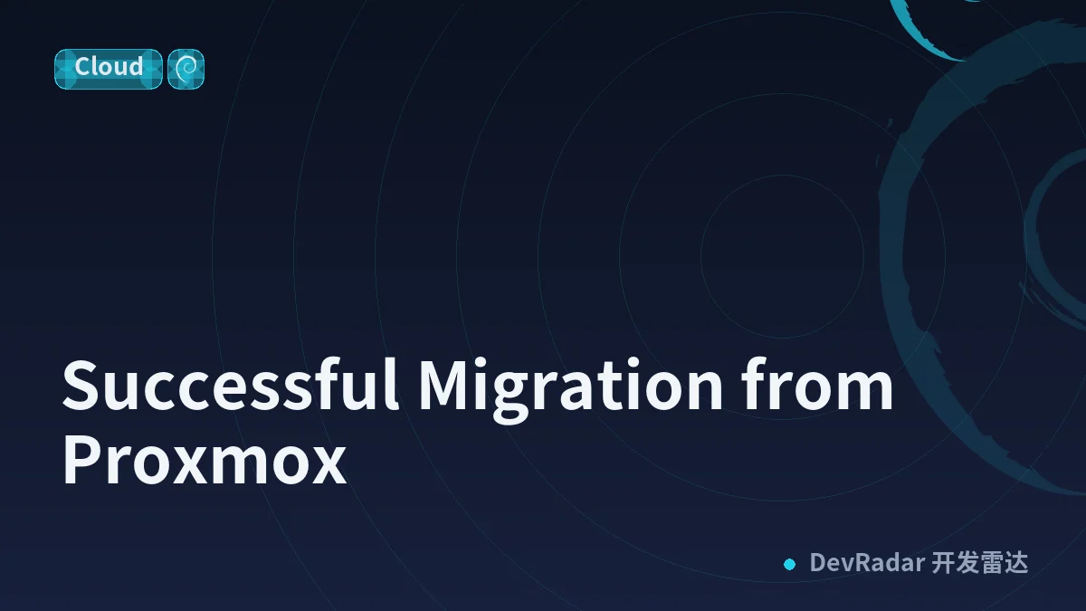 Successful Migration from Proxmox