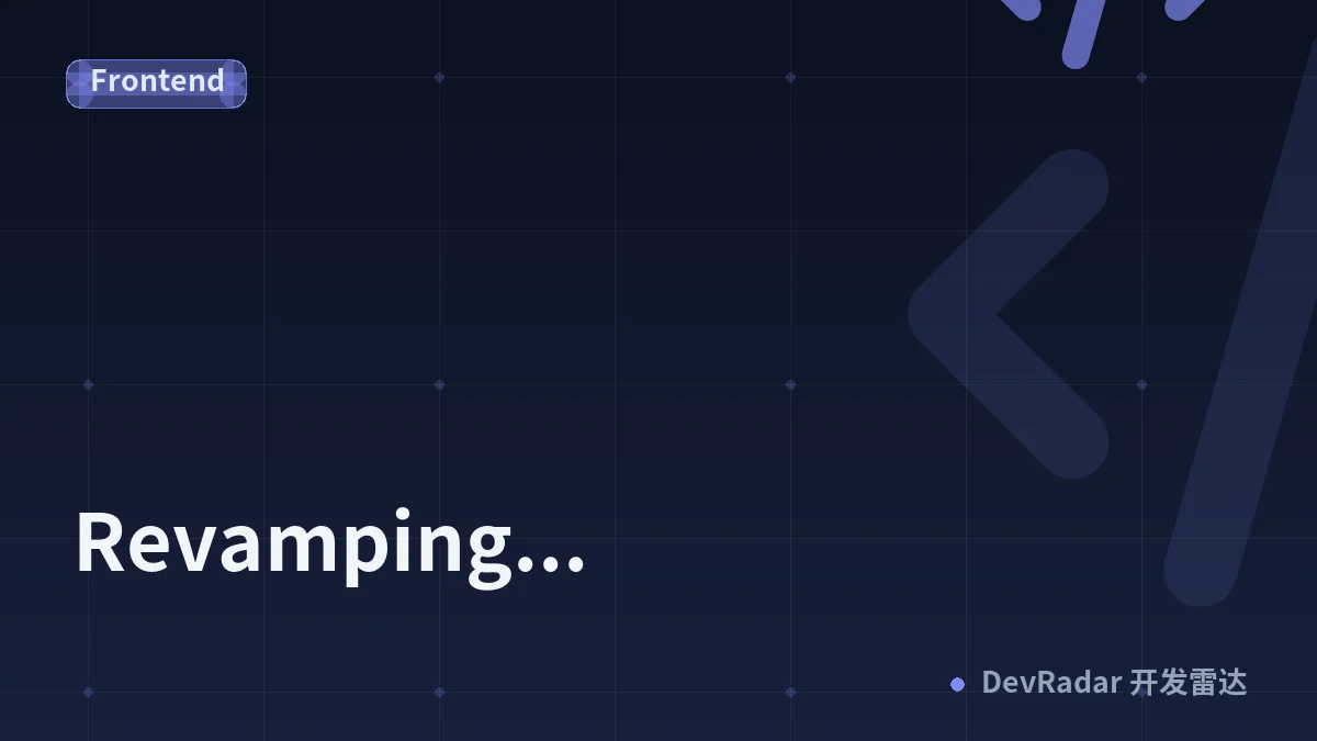 Revamping...