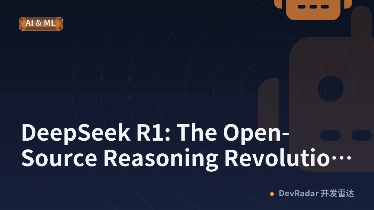DeepSeek R1: The Open-Source Reasoning Revolution That Changes Everything