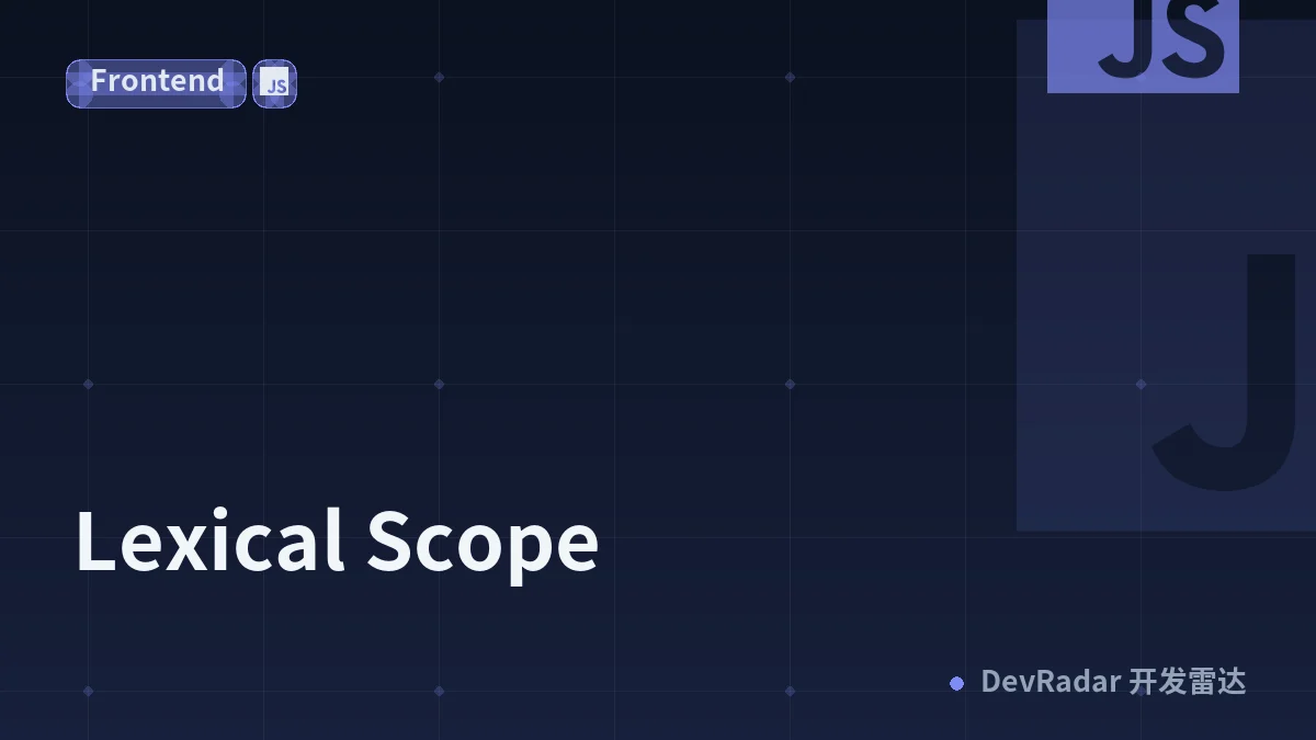 Lexical Scope
