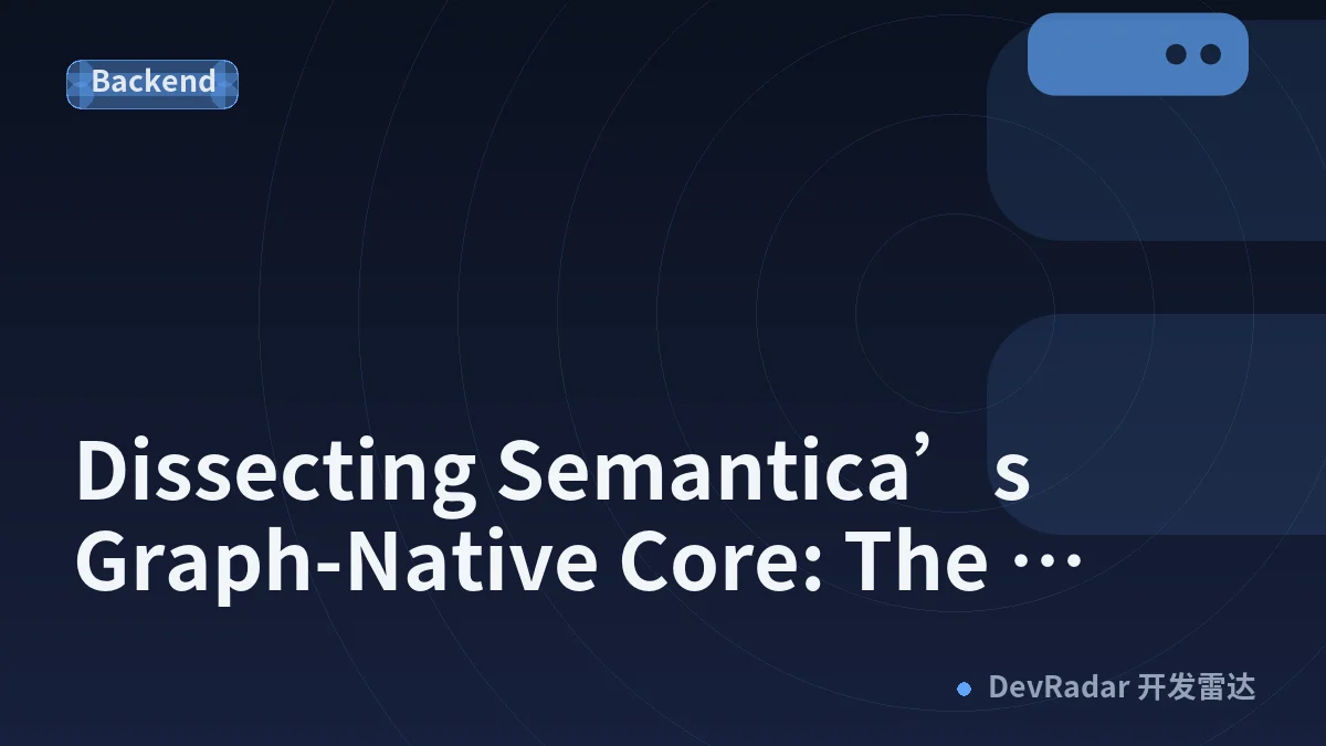Dissecting Semantica’s Graph-Native Core: The Missing Layer Between Context and Accountability
