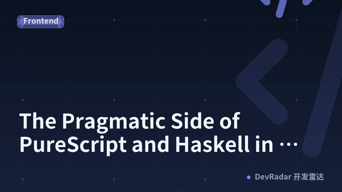 The Pragmatic Side of PureScript and Haskell in Production Fintech