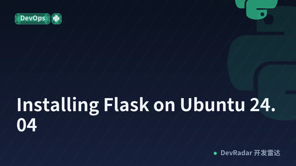 Installing Flask on Ubuntu 24.04