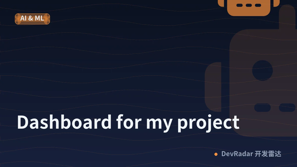 Dashboard for my project