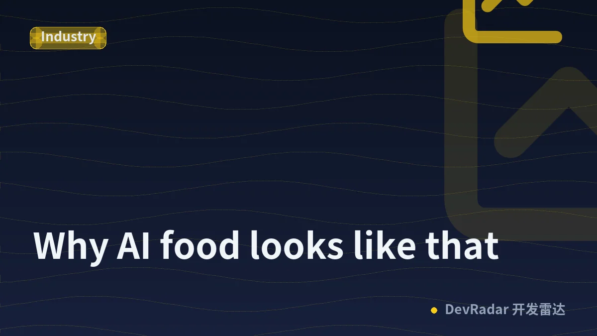Why AI food looks like that