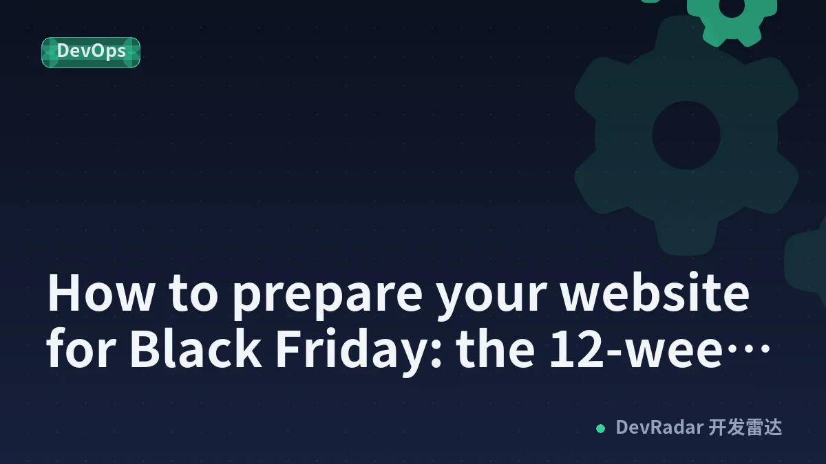 How to prepare your website for Black Friday: the 12-week plan