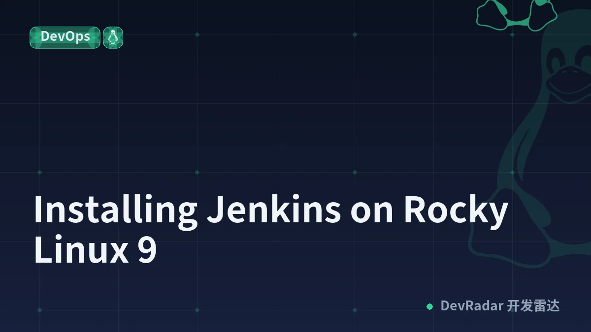 Installing Jenkins on Rocky Linux 9