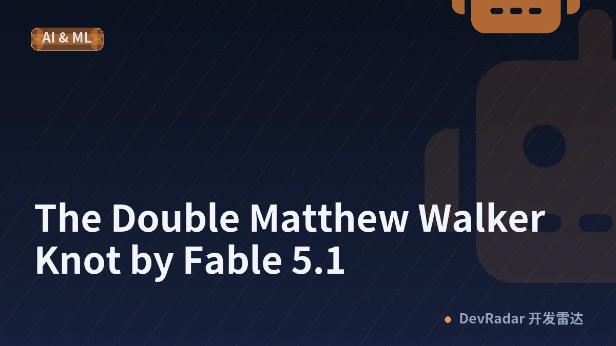 The Double Matthew Walker Knot by Fable 5.1