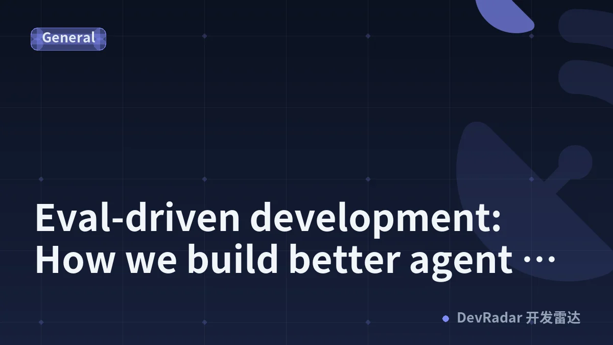 Eval-driven development: How we build better agent skills for Firebase