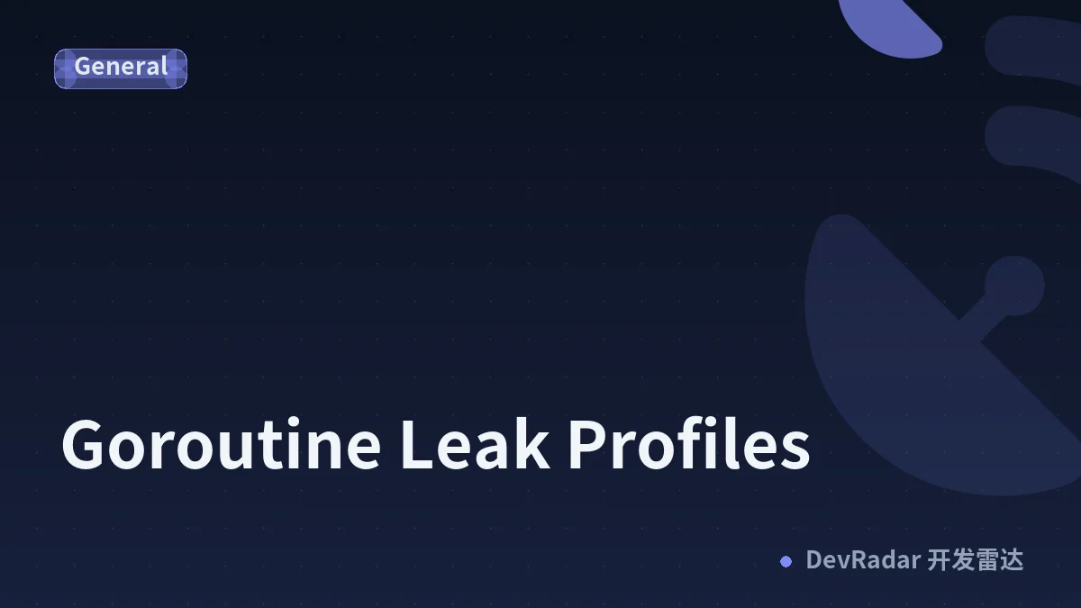 Goroutine Leak Profiles