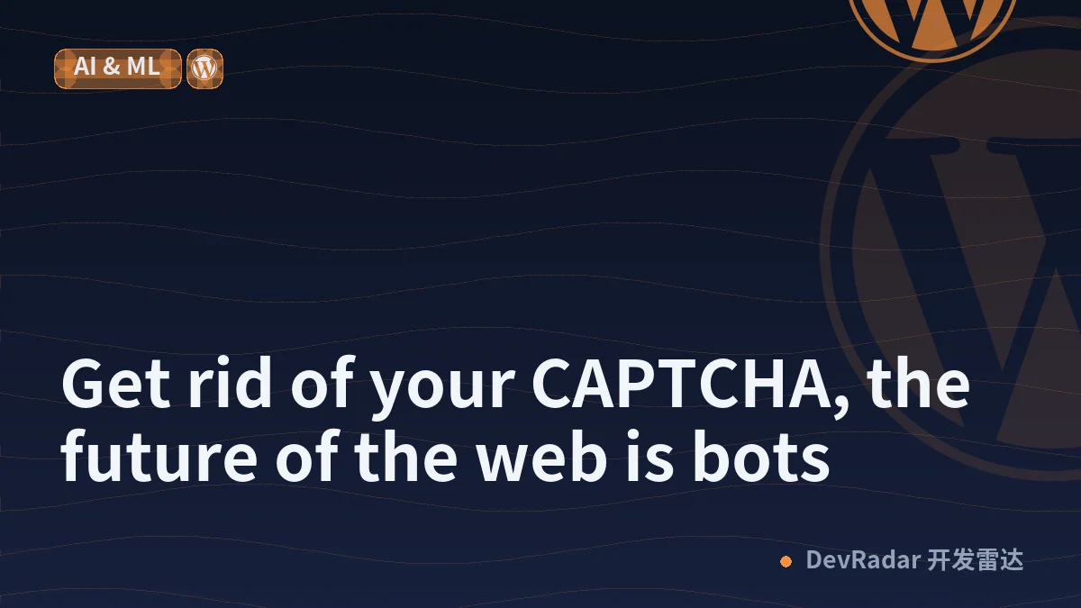 Get rid of your CAPTCHA, the future of the web is bots
