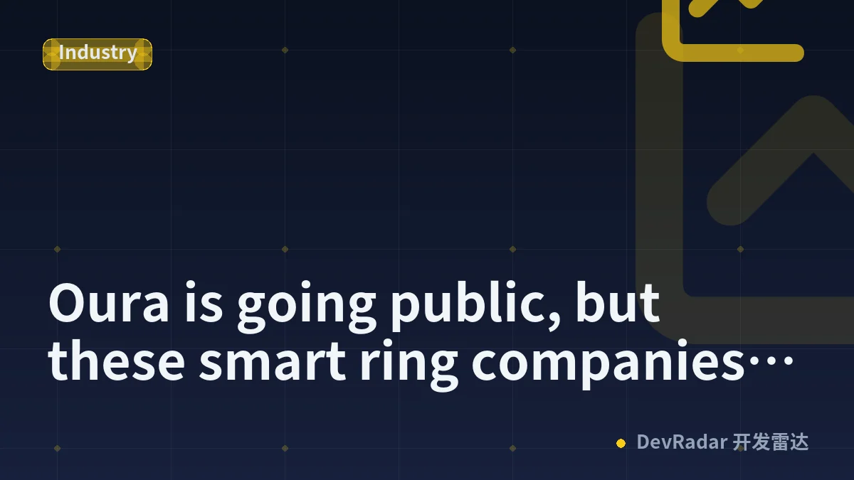 Oura is going public, but these smart ring companies are coming for its crown