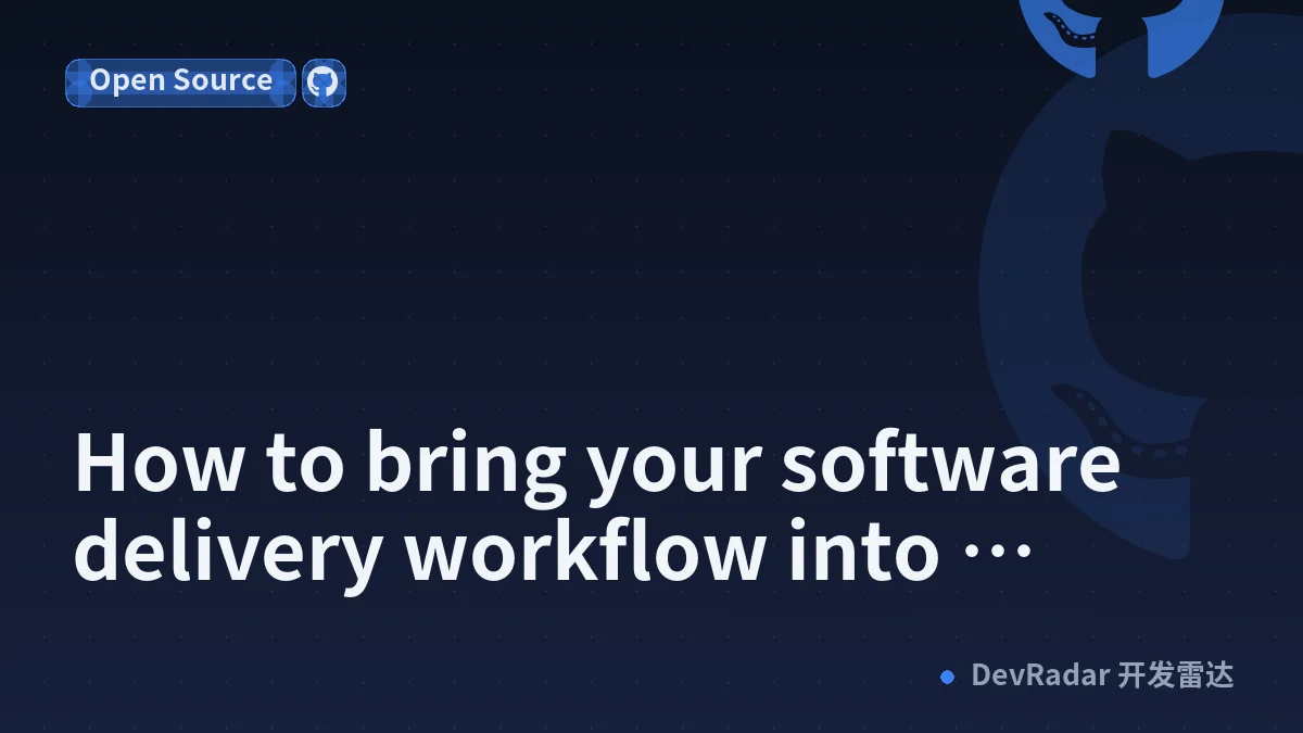 How to bring your software delivery workflow into GitHub with agent apps
