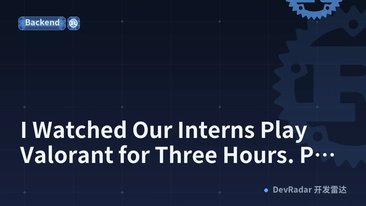 I Watched Our Interns Play Valorant for Three Hours. Put Your Rank on the Resume.