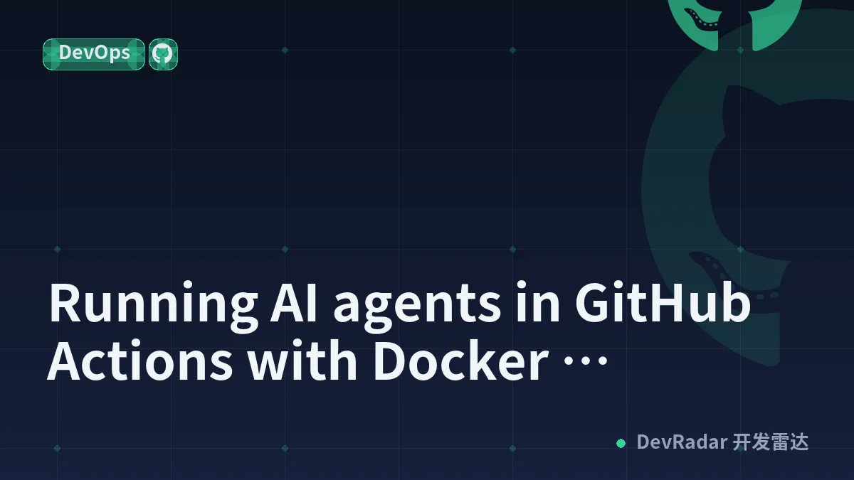 Running AI agents in GitHub Actions with Docker Sandboxes