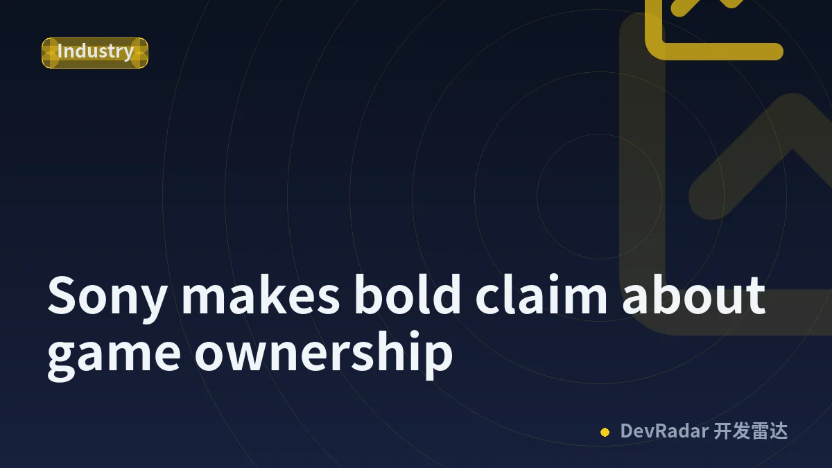 Sony makes bold claim about game ownership