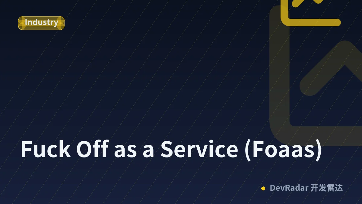 Fuck Off as a Service (Foaas)
