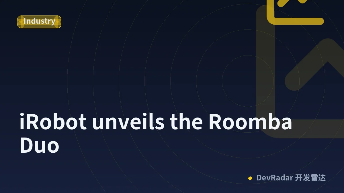 iRobot unveils the Roomba Duo