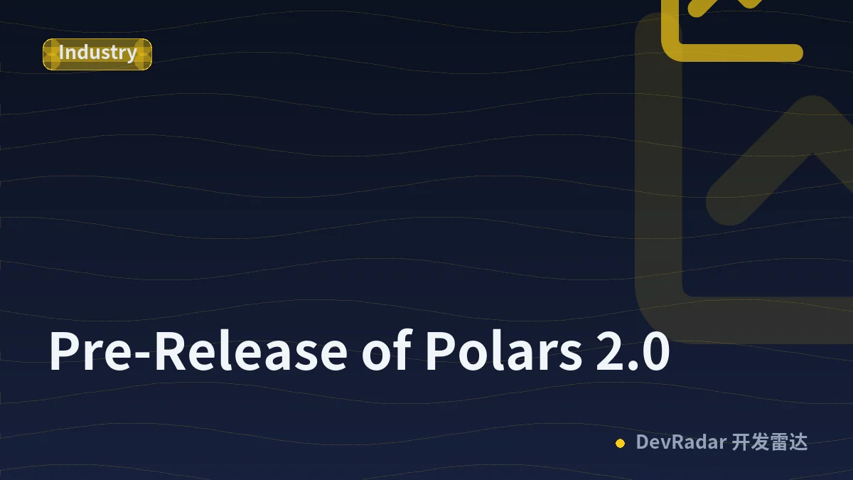 Pre-Release of Polars 2.0