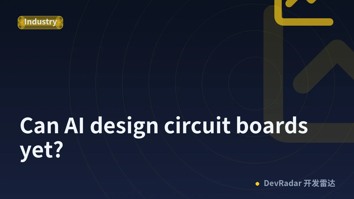 Can AI design circuit boards yet?
