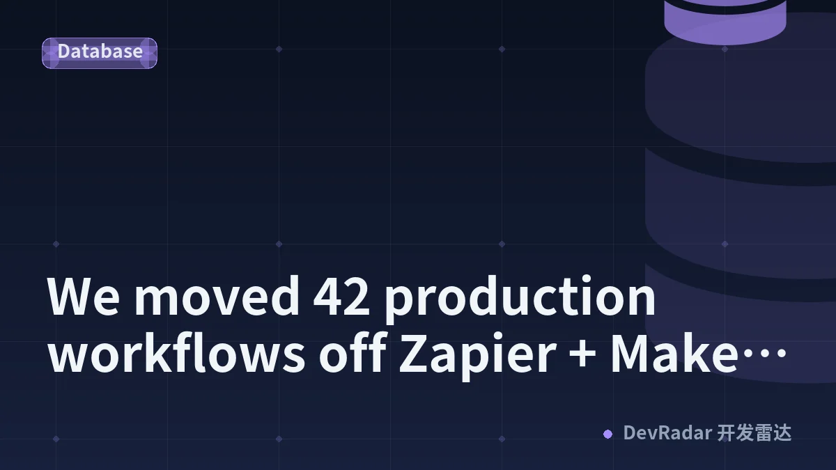 We moved 42 production workflows off Zapier + Make onto self-hosted n8n ($248/mo → $7.70/mo) — Architecture breakdown &amp; lessons learned