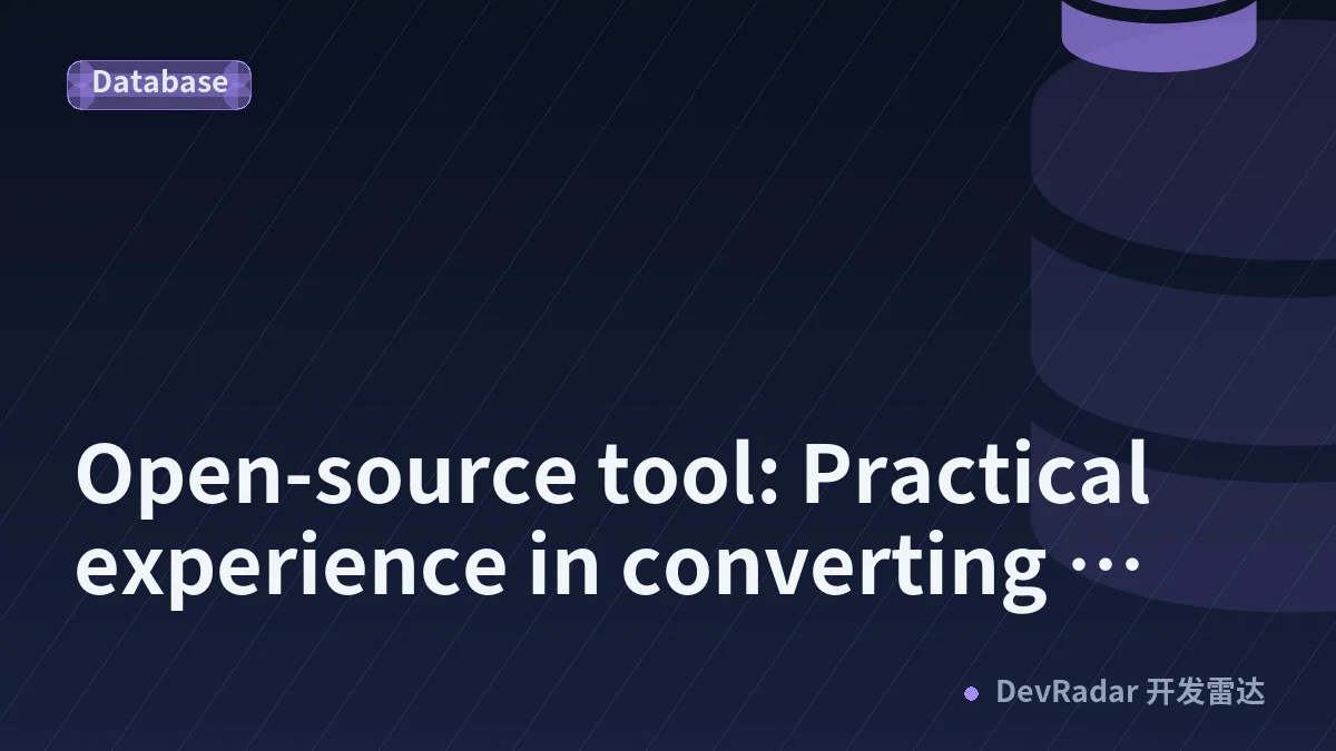 Open-source tool: Practical experience in converting large quantities of SQL code syntax : 'PIVOT' function rewrite (Case 1)