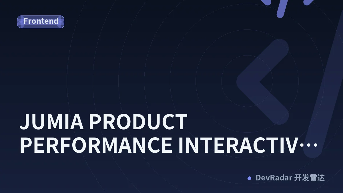 JUMIA PRODUCT PERFORMANCE INTERACTIVE DASHBOARD