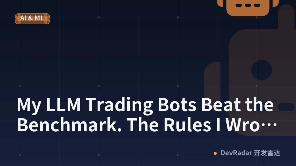 My LLM Trading Bots Beat the Benchmark. The Rules I Wrote Beforehand Say It Doesn't Count.