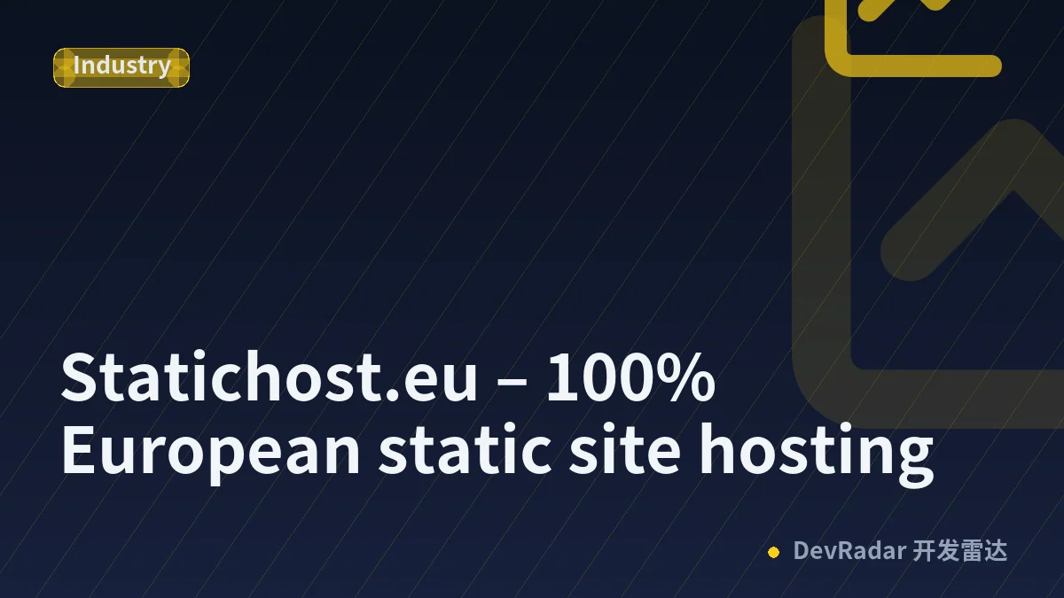 Statichost.eu – 100% European static site hosting