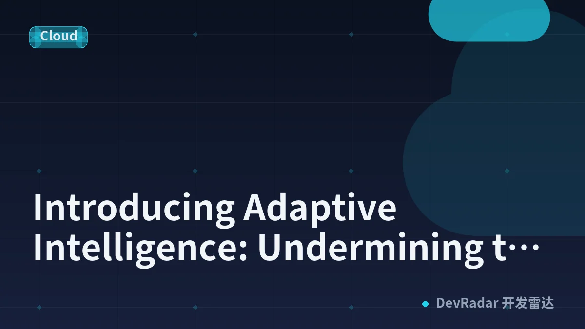 Introducing Adaptive Intelligence: Undermining the economics of every bot attack