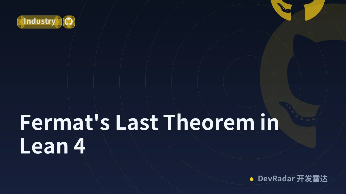 Fermat's Last Theorem in Lean 4