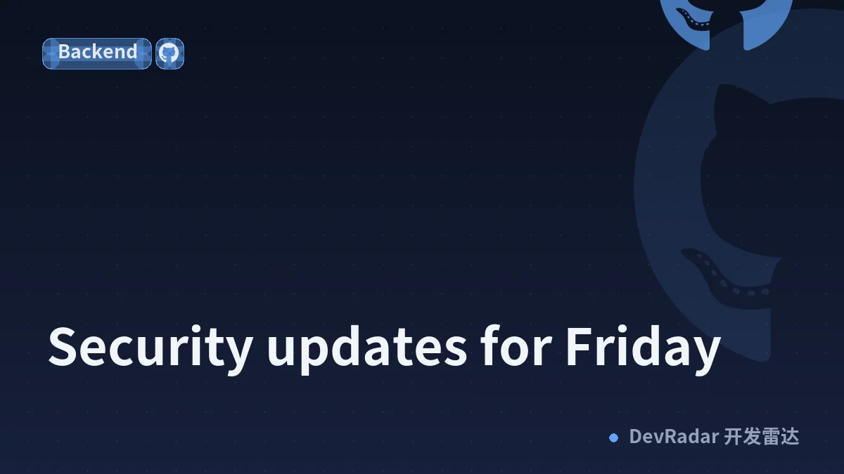 Security updates for Friday